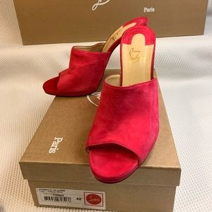 Pigamule 120 suede bengal rose